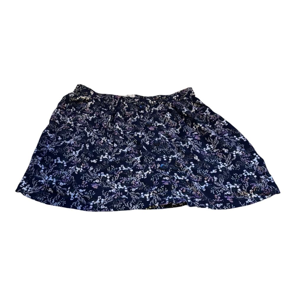 Urban Renewal Blue Floral Skirt Size M